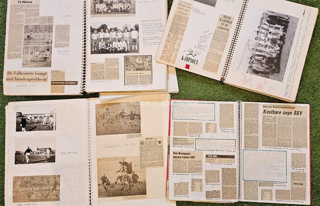 Rini Toet; Krantenknipsels – amateurvoetbalverzamelingen