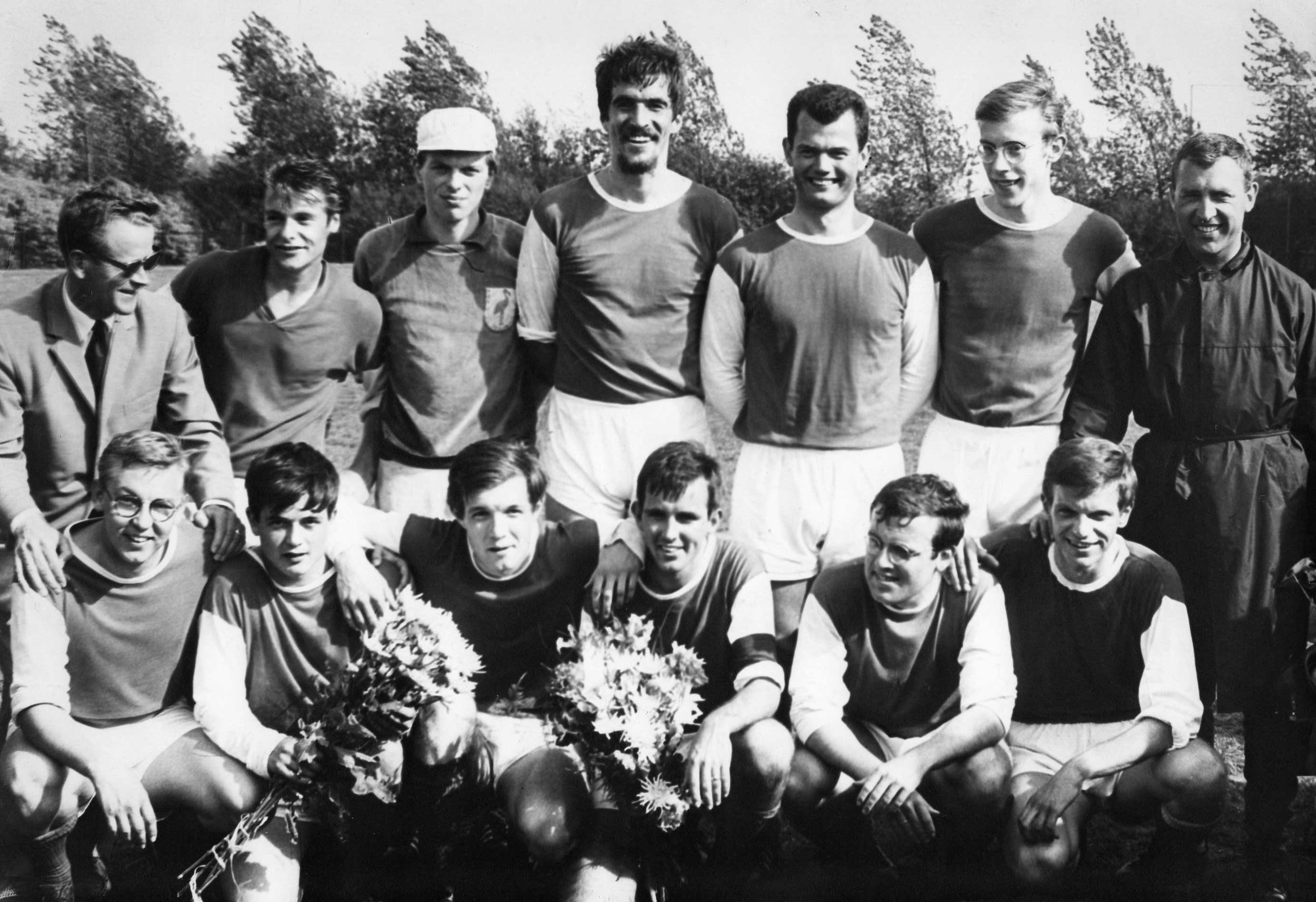 1e elftal Flamingo's kampioen 1967-1968