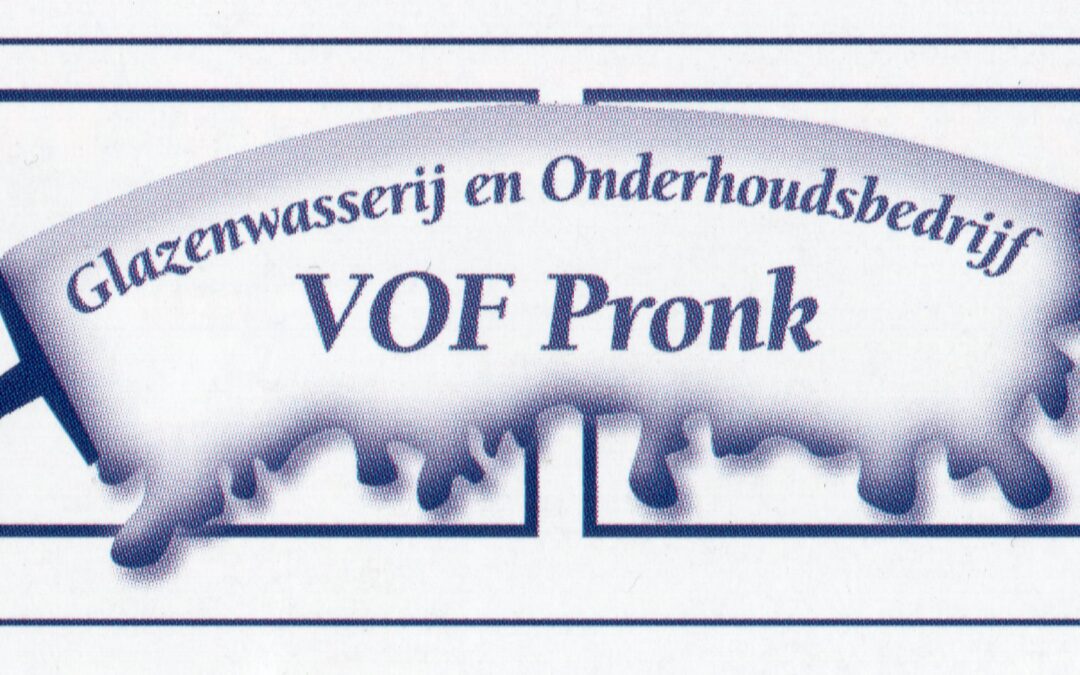 Sponsornieuws; VOF Pronk verlengt!