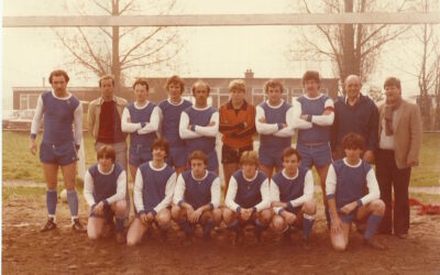 Reünie oud Wit-Blauw RK en sv Kijkduin leden