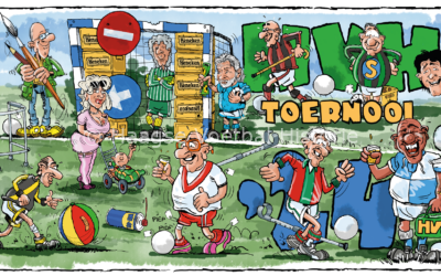 De poule-indeling, het wedstrijdschema en meer..