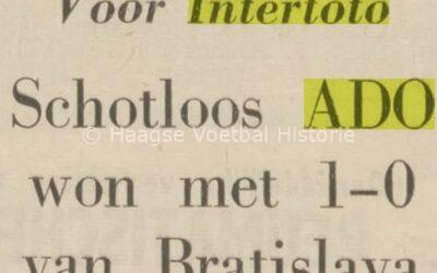 Rini Toet; Plaatjes zeggen meer dan duizend woorden – ADO in de beker!