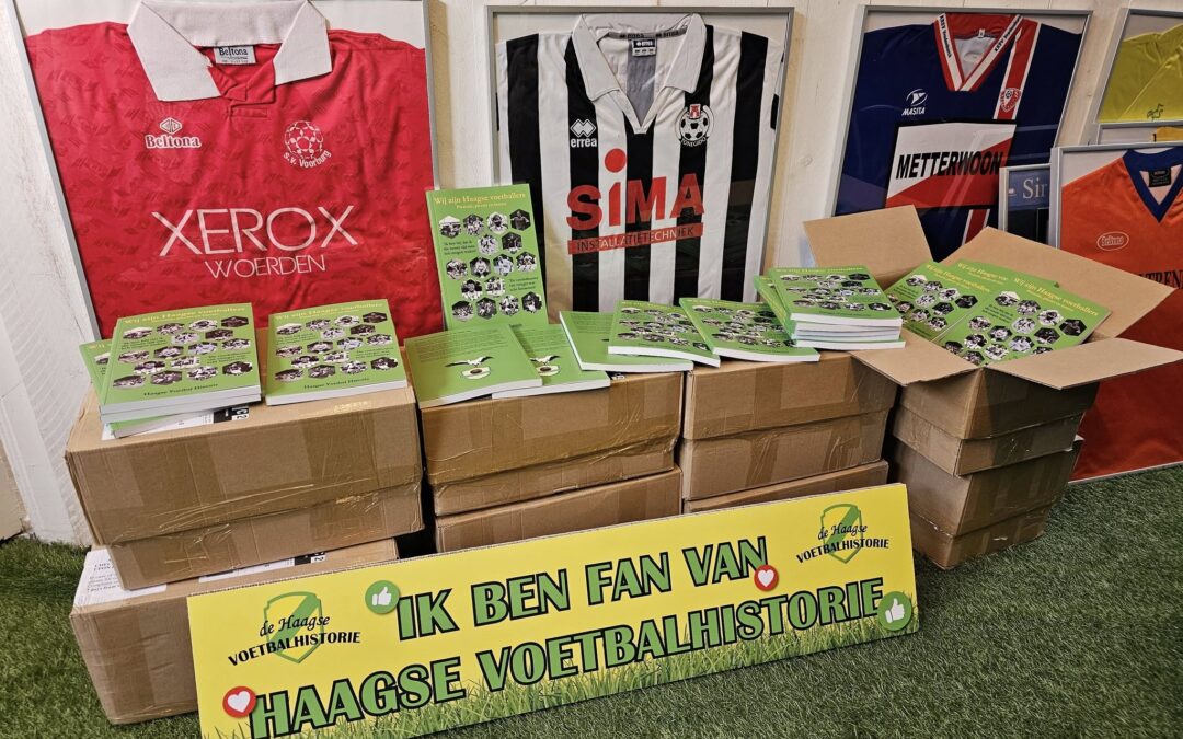 Ons nieuwe boek “Wij zijn Haagse voetballers” is binnen!