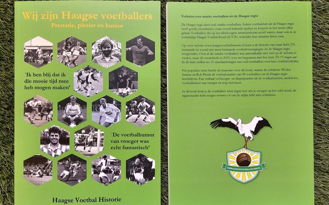 Vervolg boekenserie “Wij zijn Haagse Voetballers”