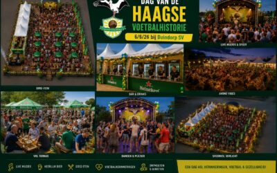 Het Feestplein op 6 juni bij Duindorp SV