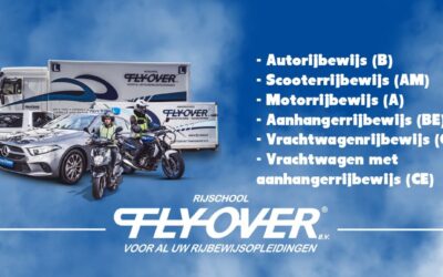 Fantastisch sponsor nieuws; Rijschool Fly-Over verlengt!