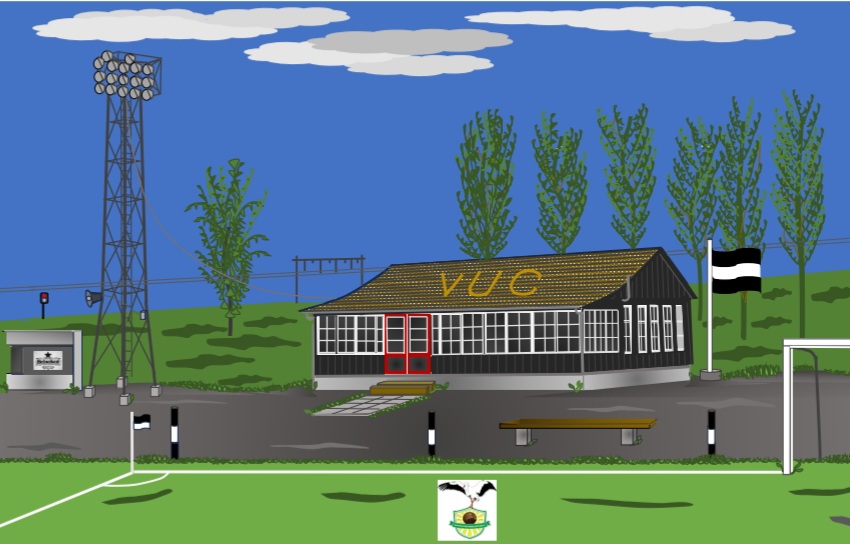 Nico van der Mark; Een illustratie van de VUC Wondertent.