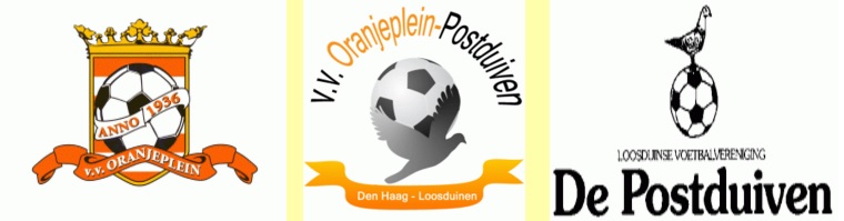 Oranjeplein en Postduiven logo