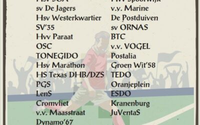 Poule indelingen Dag van de Haagse Voetbalhistorie
