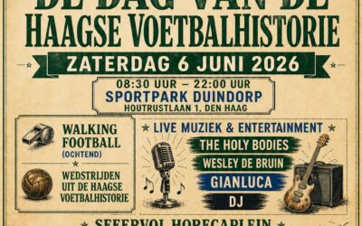 Zaterdag 6 juni; Dag van de Haagse Voetbalhistorie