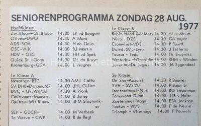 Uniek dit! Het programma van 28 augustus 1977