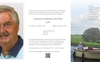 Uitvaart Loek van Driel