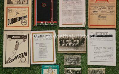 Vanuit Katwijk uniek materiaal van Hsv ADO ontvangen