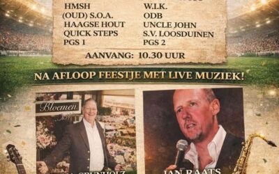 1e Paasdag ‘Old Stars Toernooi’ bij PGS/Vogel