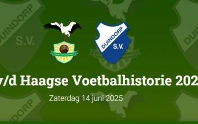 Word sponsor van de Dag van de Haagse Voetbalhistorie 2025! 🏆