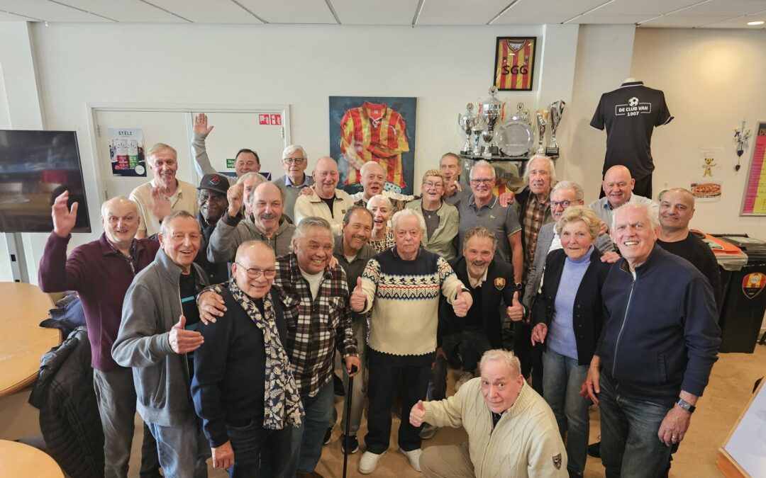 Reünie kampioenselftal Hsv Celeritas 1 seizoen 1975-1976