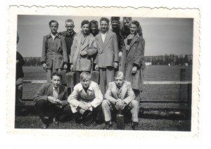 Zwart-Blauw 3e klasse jeugd 1952 WIK toernooi