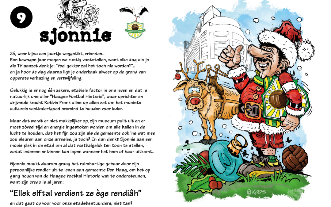 De nieuwe “Sjonnie” van Koos Vellekoop